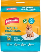 Baw Waw Tapetes Higiênicos Slim para cães 30 unidades