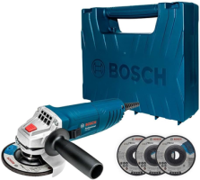 Bosch Esmerilhadeira Angular Gws 850 De 4 1/2′ 850W 220V Com Maleta