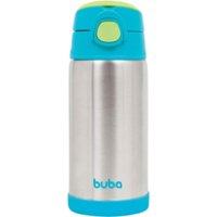 BUBA Garrafa Térmica Parede Dupla 400 Ml – Azul, Azul, Tamanho único