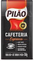 Café Pilão Torrado e Moído Cafeteria Espresso Vácuo 500g
