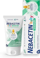 Creme Contra Assaduras Nebacetin Baby Prevenção – Pele Macia Hidratada e Saudável, Para Peles Sensíveis e Delicadas, Creme de Assadura Bebê – 30g