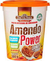 DaColônia Amendopower Crunchy – Pasta Amendoim, Granulado, 500G
