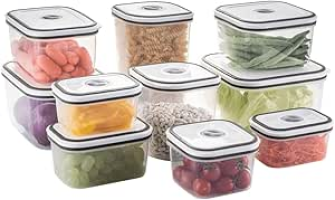 Electrolux – Kit Potes De Plástico Hermético, 10 Unidades