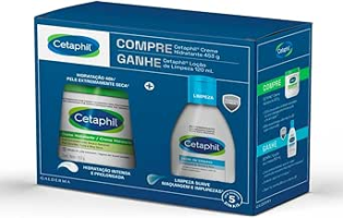 Kit Compre Ganhe Cetaphil Creme 453g + Loção De Limpeza 120ml