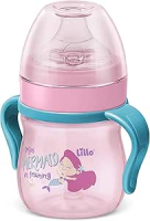 Lillo Caneca Aprendizado C/ Alça Evolution Bebedor SIL 150 ml – Menina, Lillo, Rosa/Verde