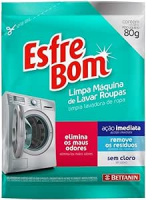 Limpa Máquina de Lavar Roupas Sachê de 80 g, Linha EsfreBom, Bettanin.