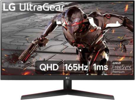 MONITOR LG ULTRAGEAR 32GN600-32″ QHD 165HZ, 1MS (MBR), HDR10, FREE SYNC