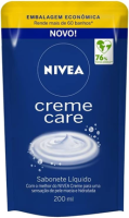 Nivea Sabonete Líquido Refil Creme Care 200ml – Sensação De Pele Intensamente Hidratada Com O Melhor Do Nivea Creme