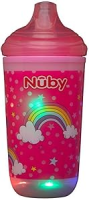 Nuby Copo Pisca-Pisca Com Bico Rígido 300ml Rosa