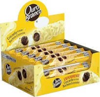 Ouro Branco – Stick Wafer Recheado pacote com 15 unidades de 25g