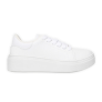 Tênis Vizzano Flatform Liso Feminino – Off White