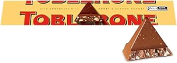 Toblerone Chocolate Ao Leite Nougat De Mel E Amêndoas Toblerone Caixa 100g – Importado